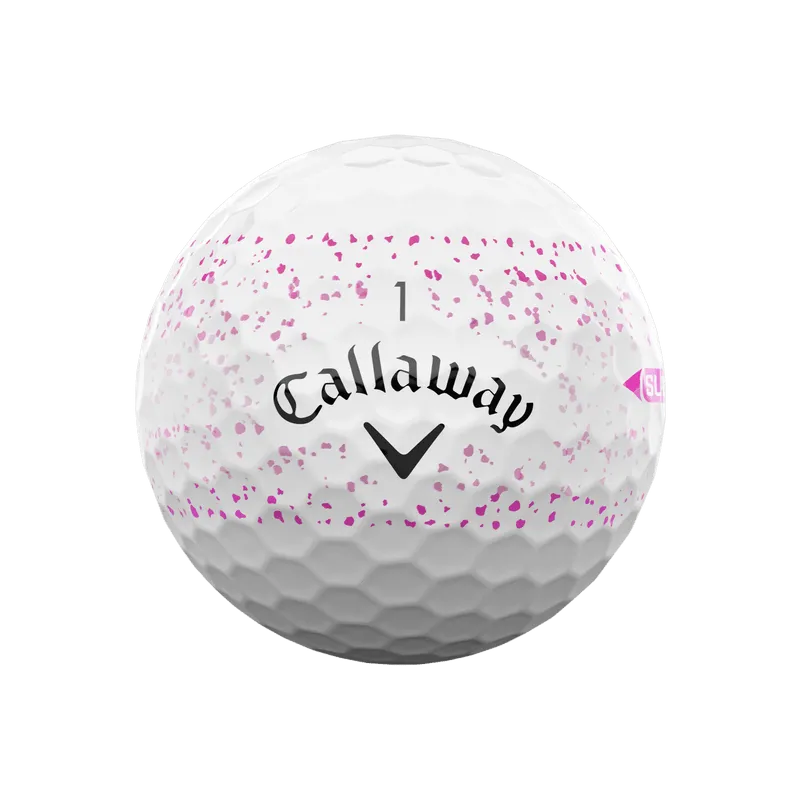 Callaway Supersoft Splatter 360 Pink Golf Balls 2025