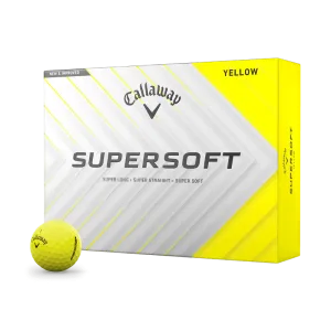 Callaway Supersoft Yellow Golf Balls 2025