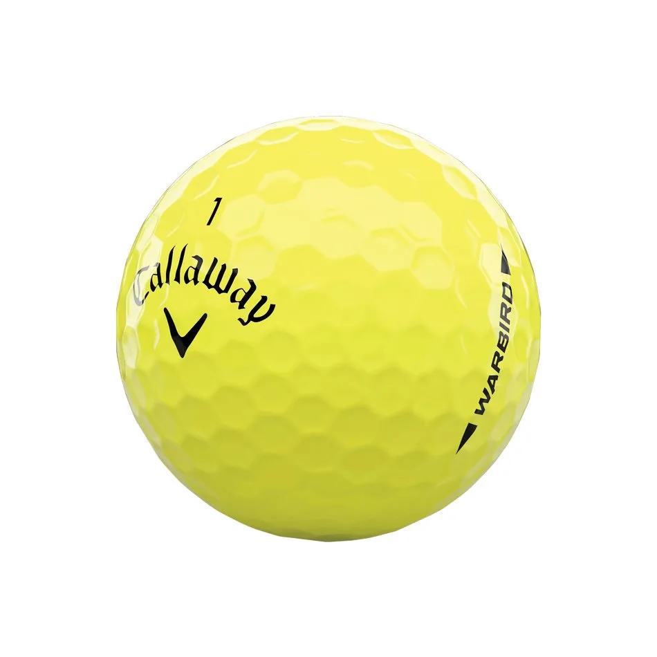 Callaway Warbirds Yellow Golf Balls