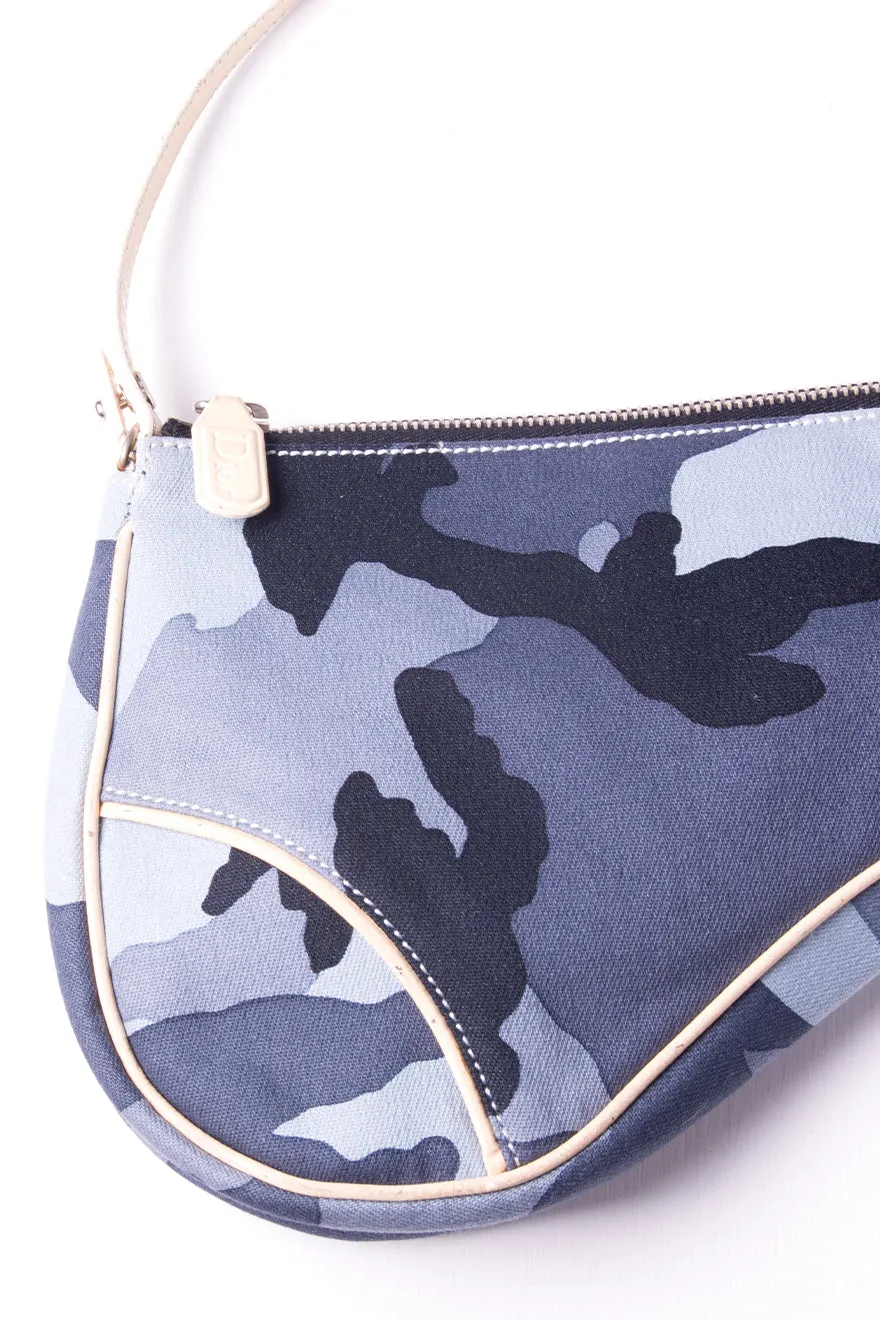 Camo Saddle Bag