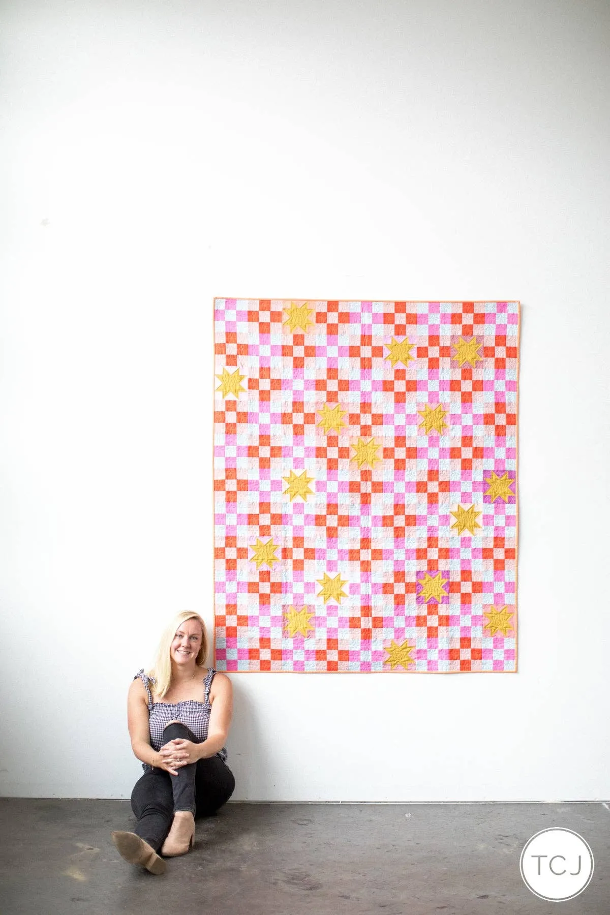 Campfire Glow Quilt Printed Paper Pattern | Then Came June