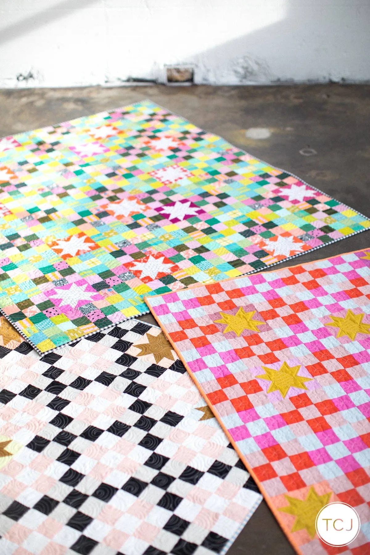 Campfire Glow Quilt Printed Paper Pattern | Then Came June