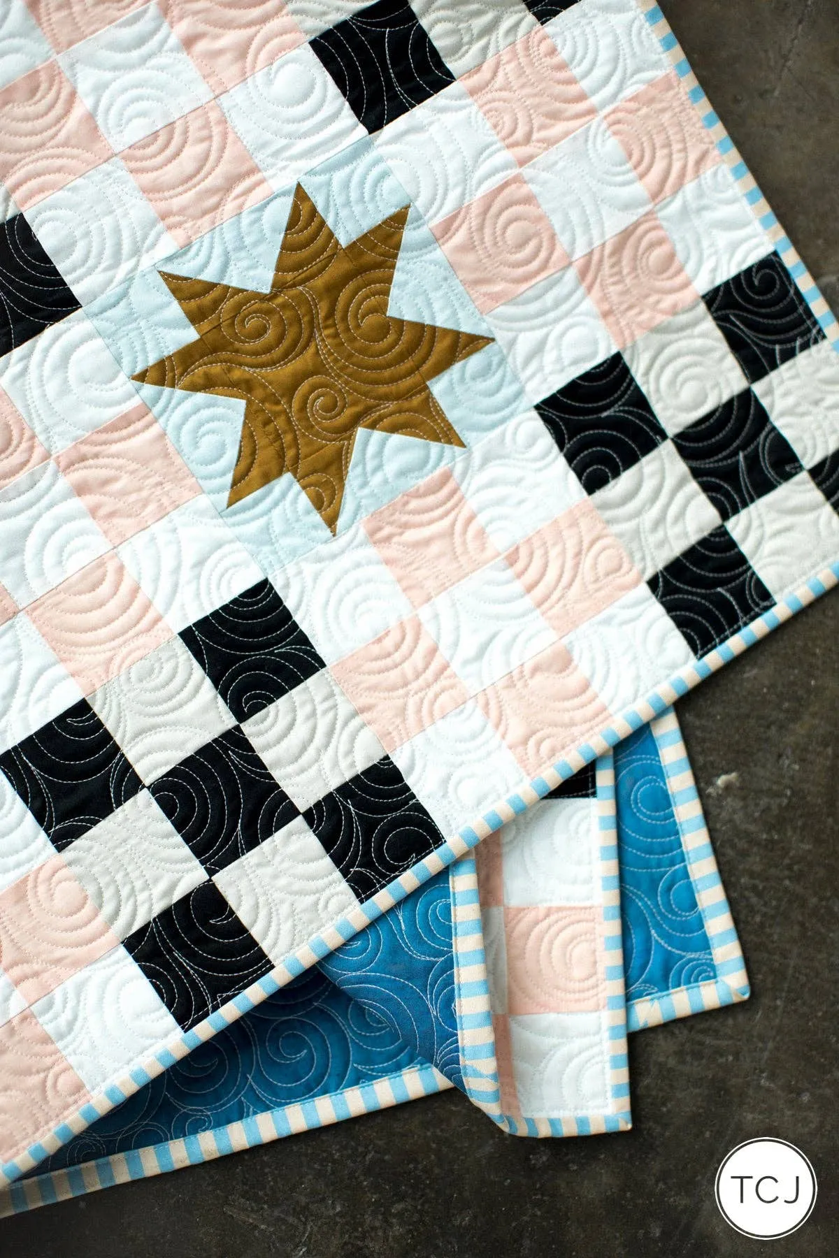 Campfire Glow Quilt Printed Paper Pattern | Then Came June