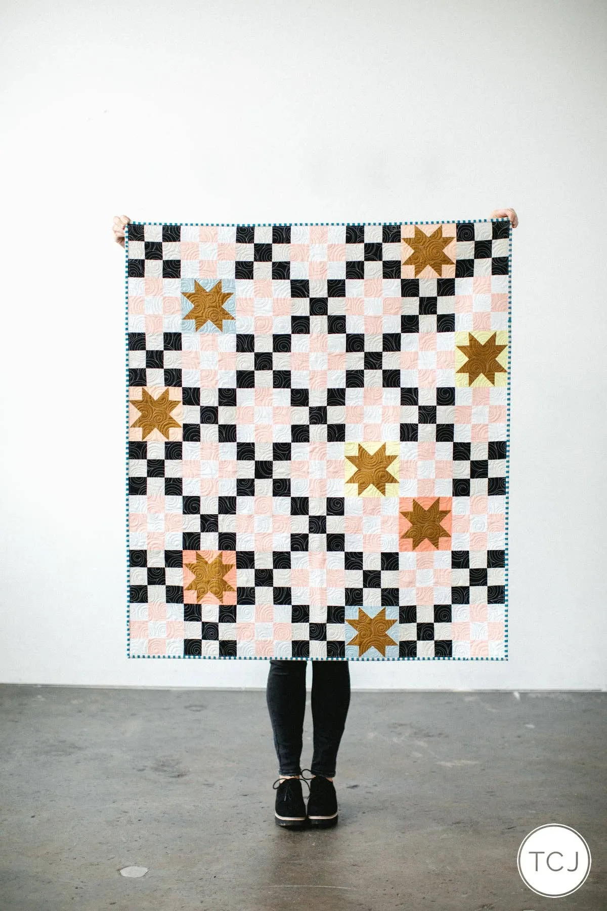Campfire Glow Quilt Printed Paper Pattern | Then Came June