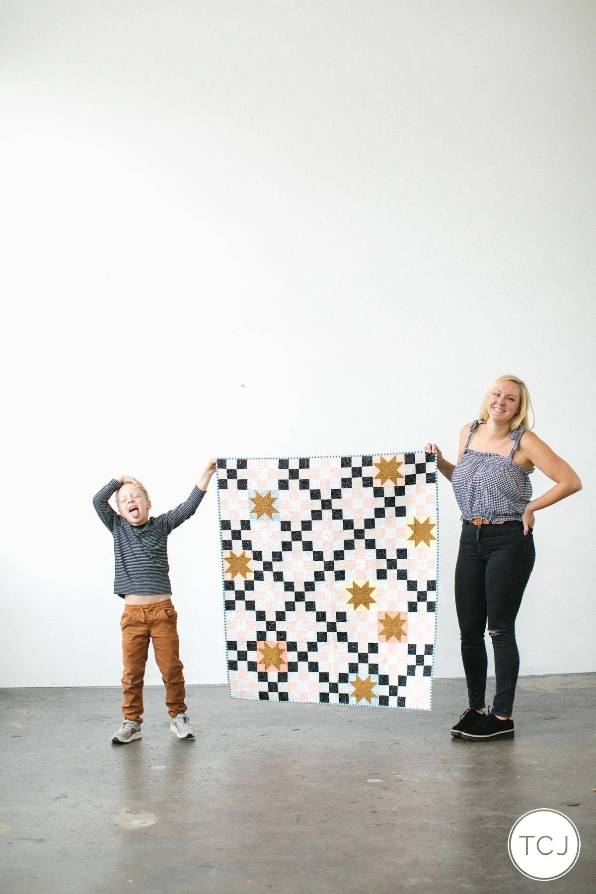 Campfire Glow Quilt Printed Paper Pattern | Then Came June