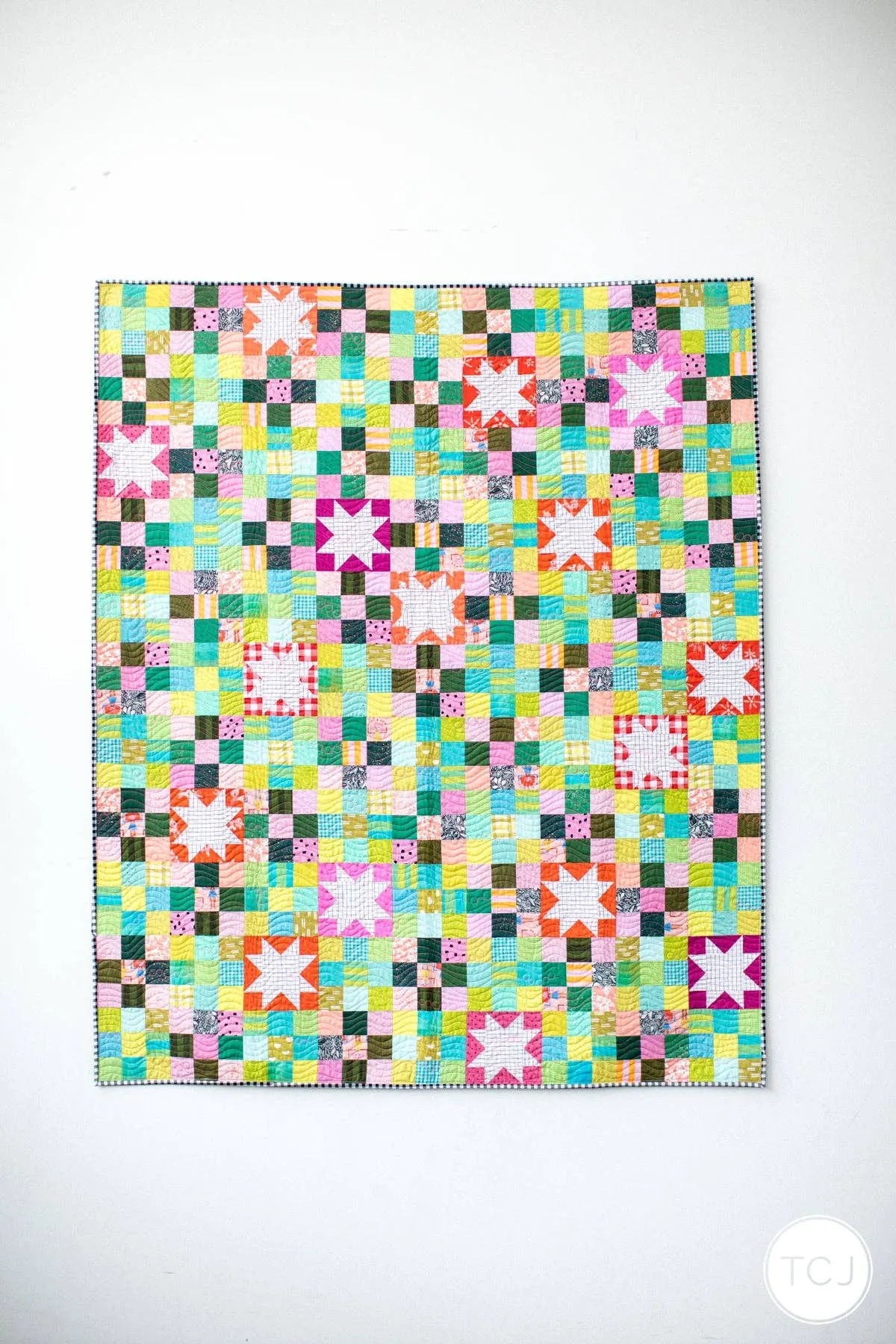 Campfire Glow Quilt Printed Paper Pattern | Then Came June
