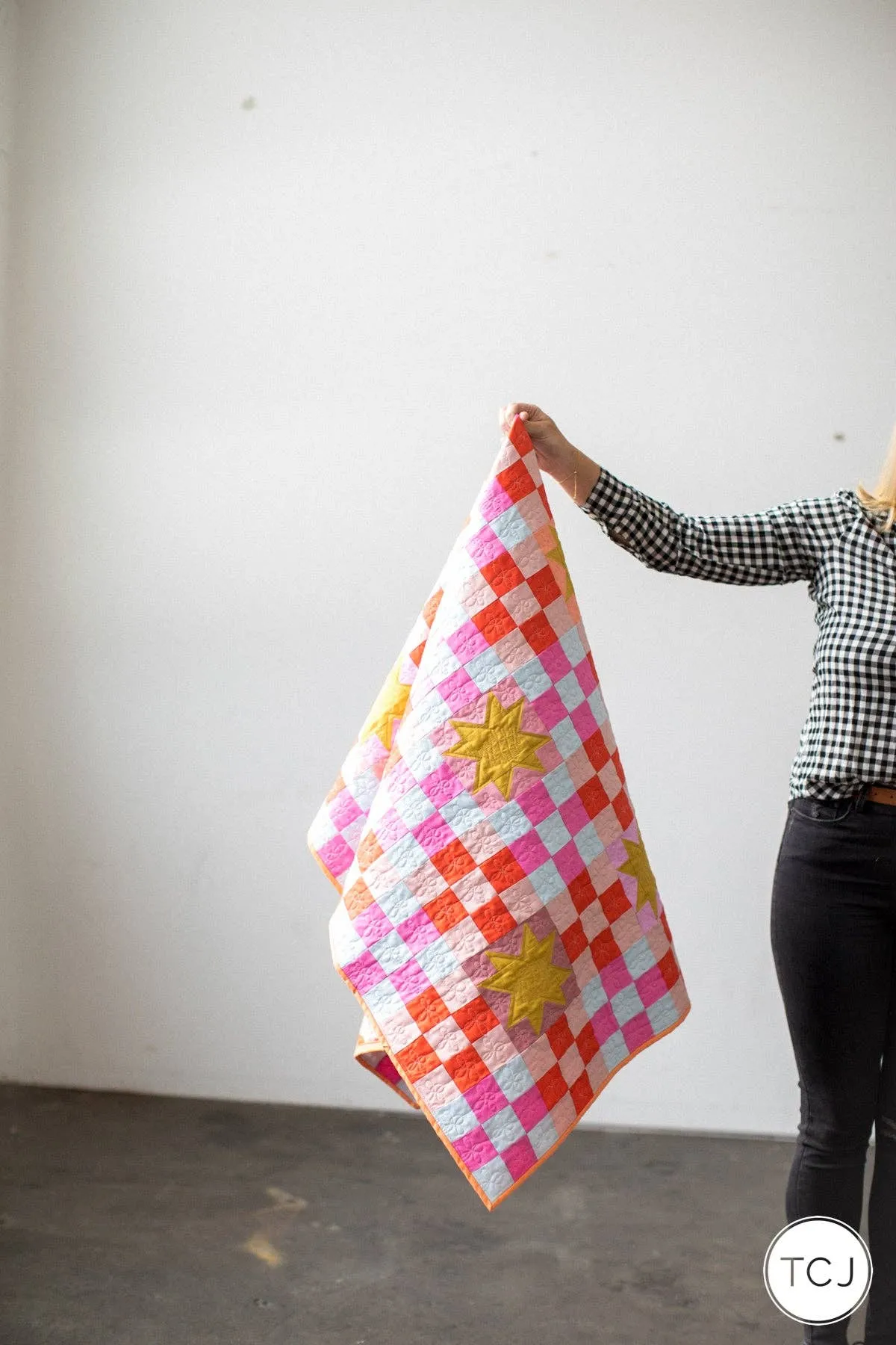Campfire Glow Quilt Printed Paper Pattern | Then Came June