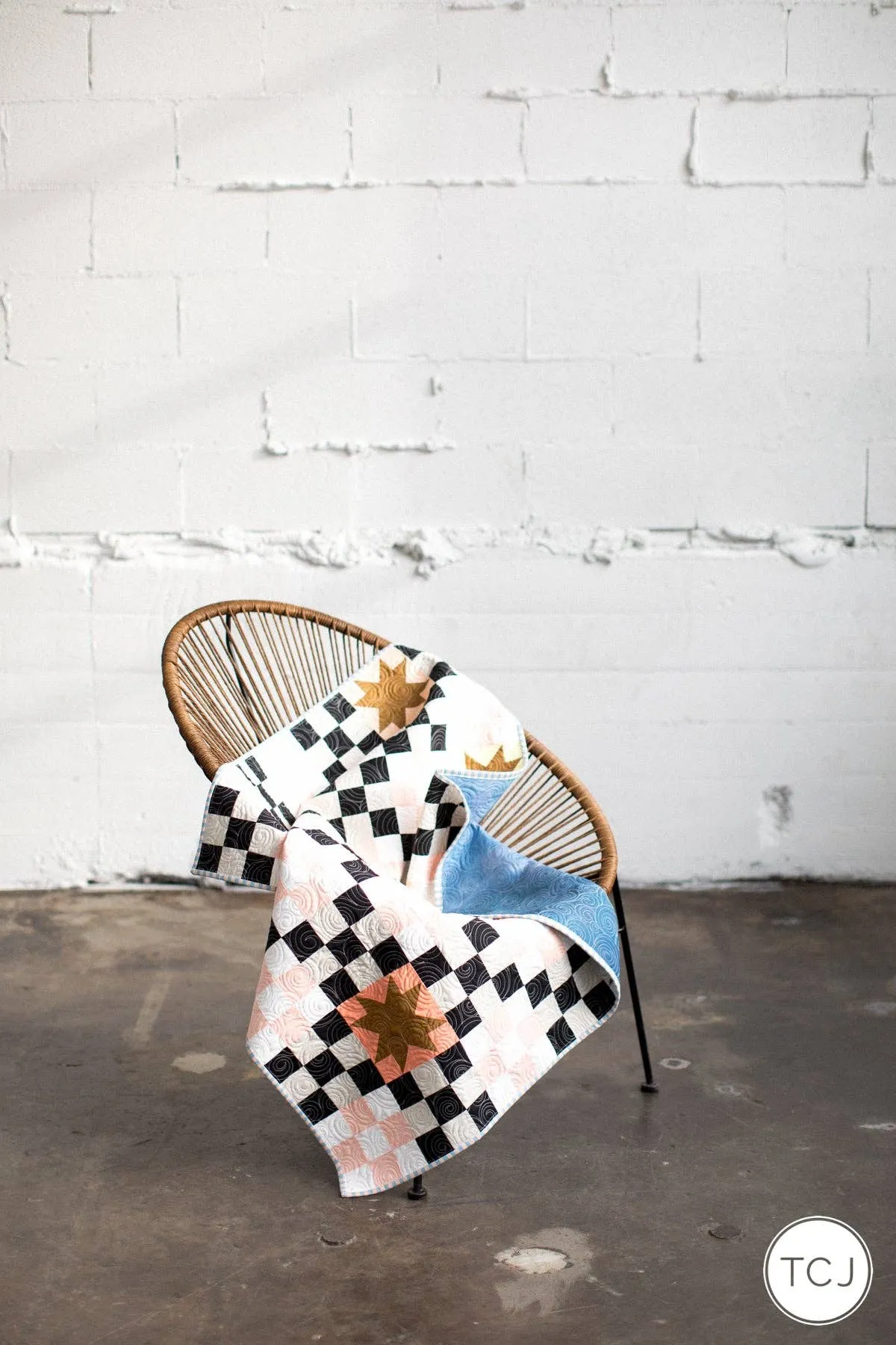 Campfire Glow Quilt Printed Paper Pattern | Then Came June