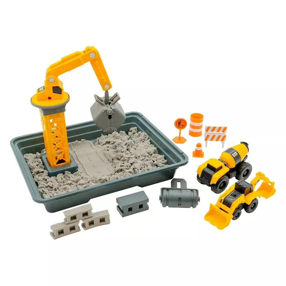 CAT Little Machines Dig N Build Concrete Playset