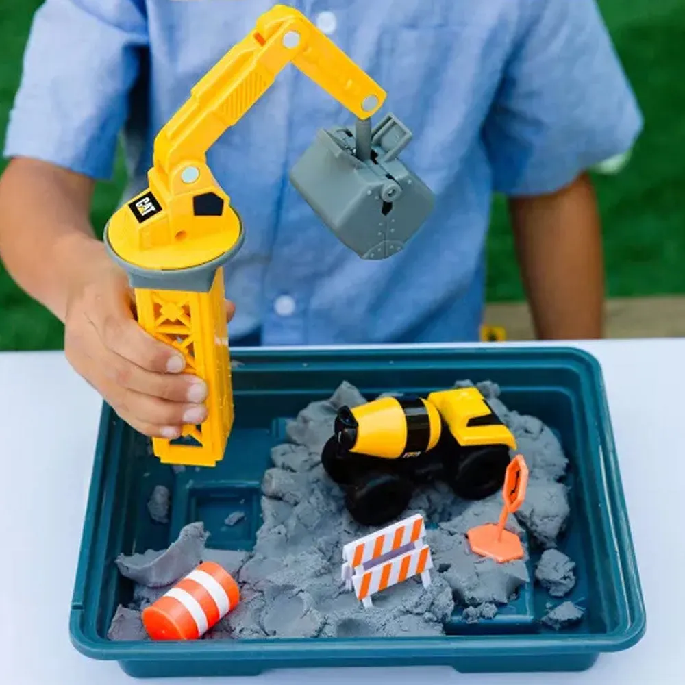 CAT Little Machines Dig N Build Concrete Playset