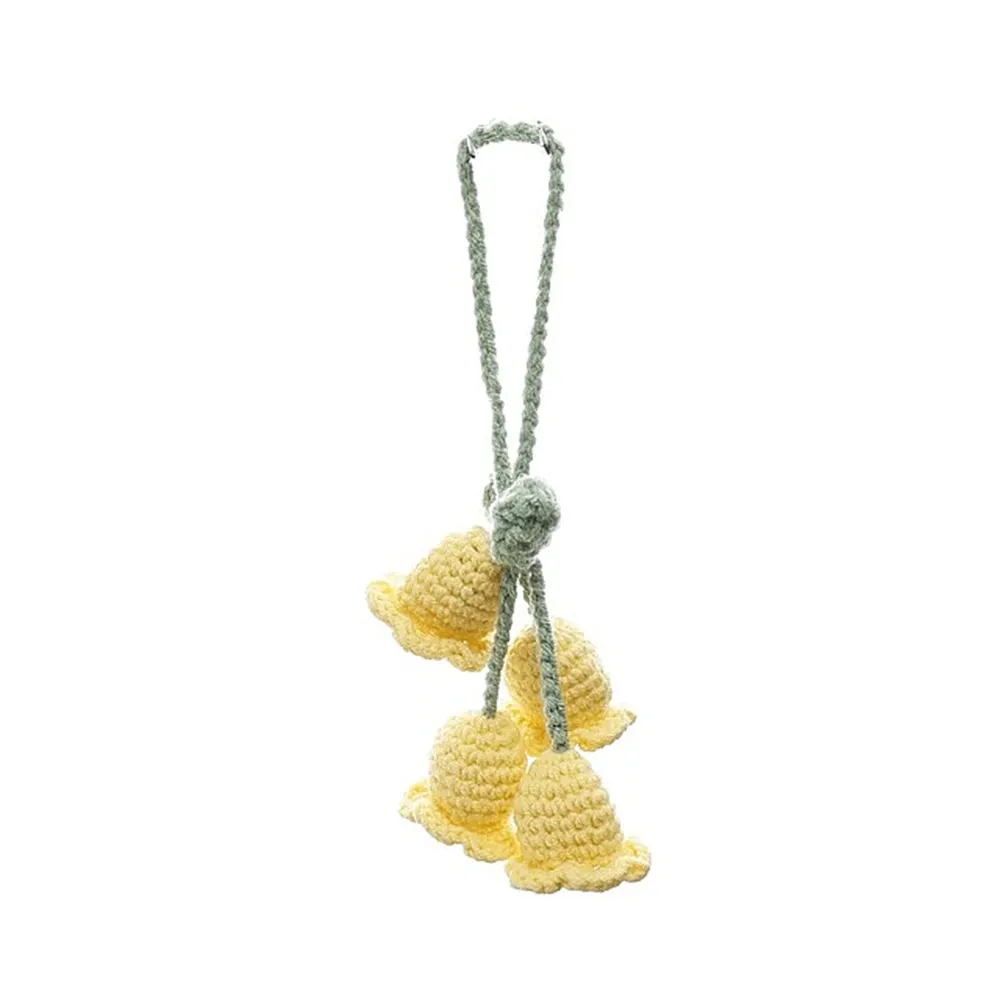 Charming Plush Bell Orchid Keychain 🌸💖 - Adorable Floral Accessory for Your Bags & Gifts!
