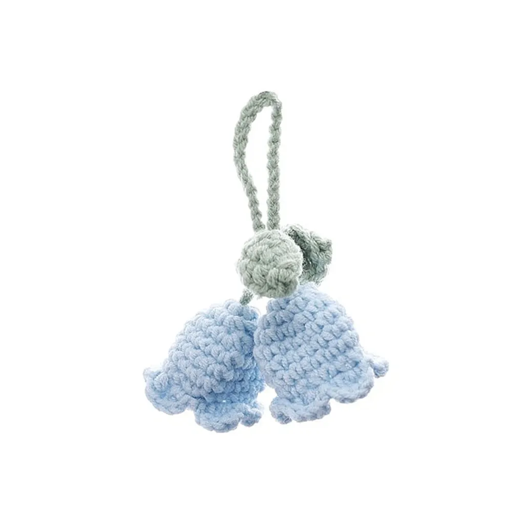 Charming Plush Bell Orchid Keychain 🌸💖 - Adorable Floral Accessory for Your Bags & Gifts!
