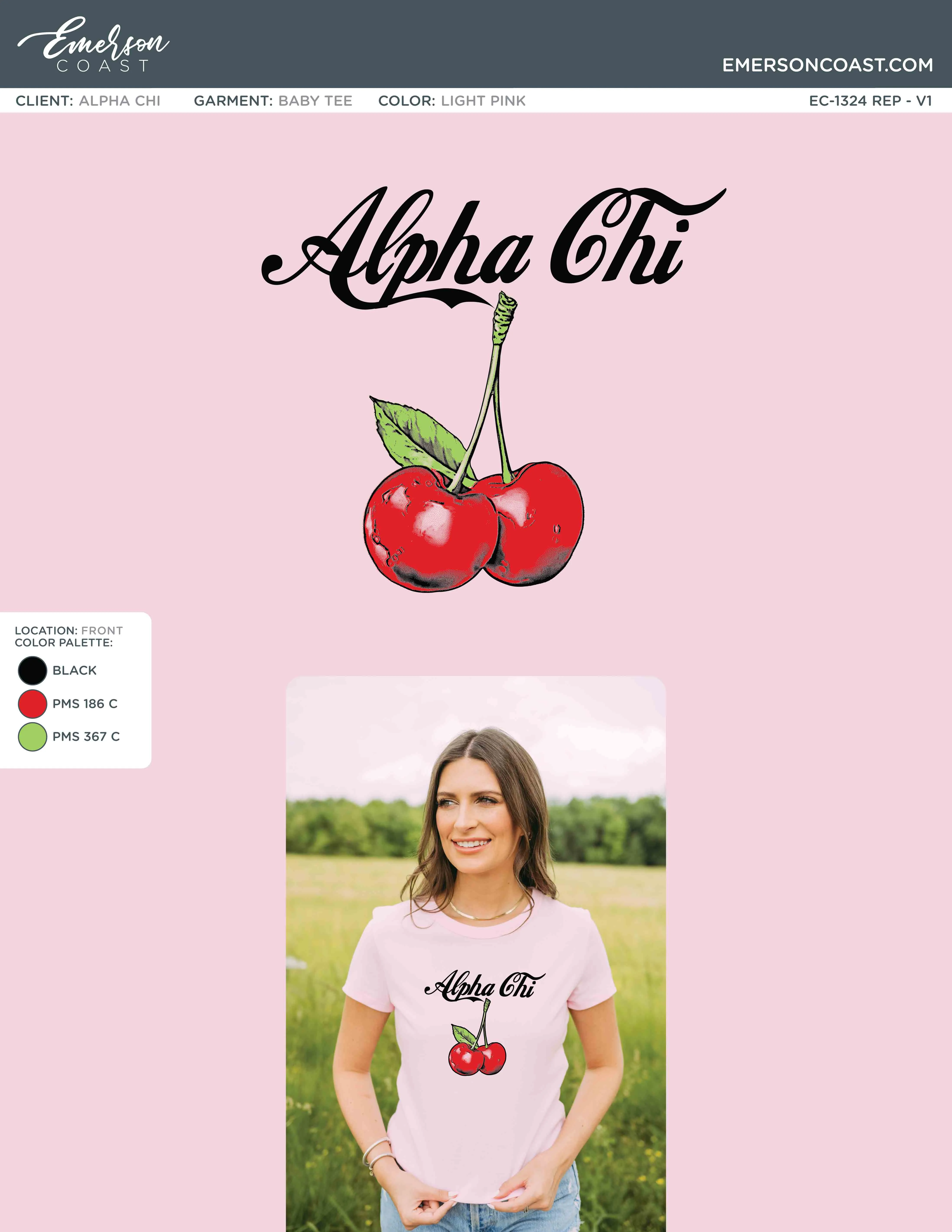 Cherry On Top Bid Day Design