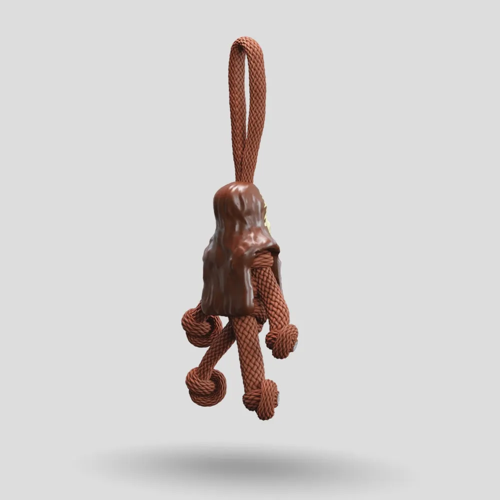Chewbacca Paracord Buddy Keychain