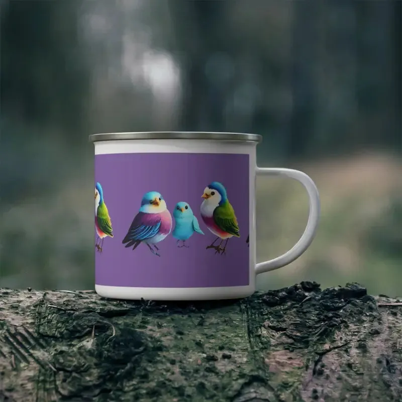 Chic Enamel Camping Mug for Rugged Getaways