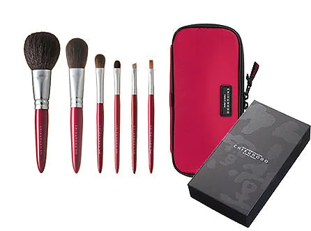 Chikuhodo Regular Series 6-piece Set A (S-R-9 Black/ S-RR-9 Red)