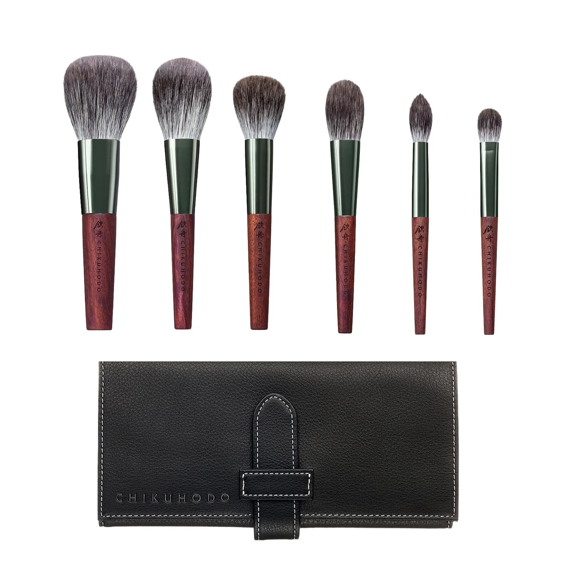 Chikuhodo Zen Series 6-Piece Makeup Brush Set