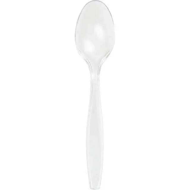 Clear Plastic Spoons