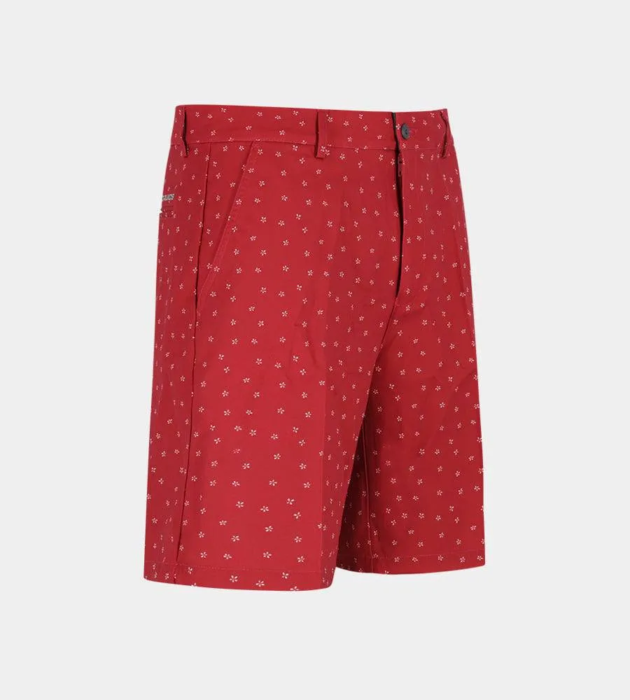 CLIMA BLOSSOM SHORTS - RED