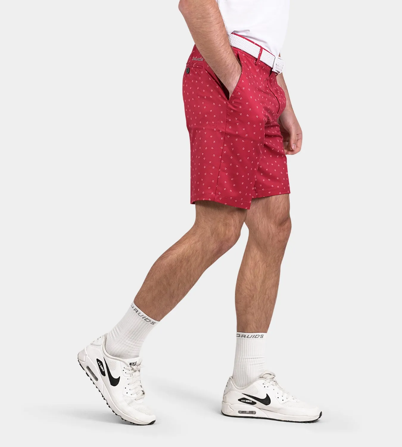 CLIMA BLOSSOM SHORTS - RED