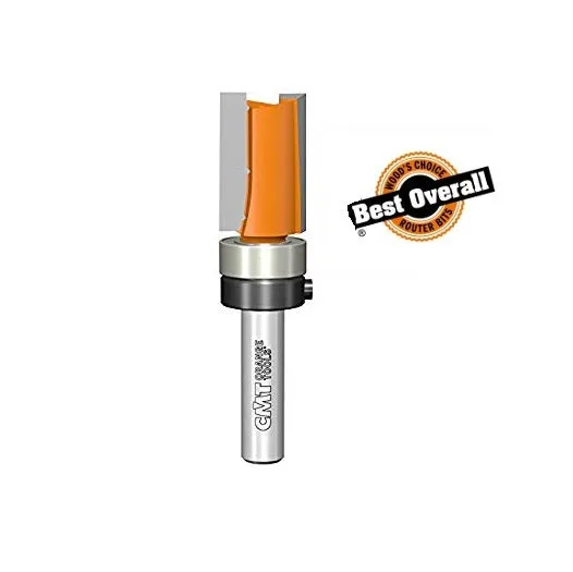 CMT 811.191.11B Straight Pattern Bit, 3/4" Diameter, 1/4" Shank, 3/4" Cutting Length