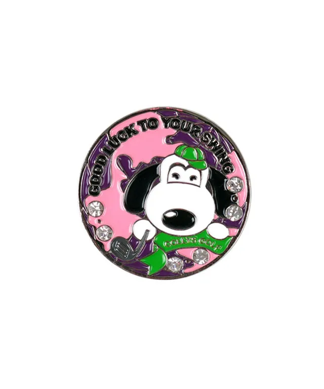 Colly's Snoopy Thumbs Golf Ball Marker - Large Cubic Stones