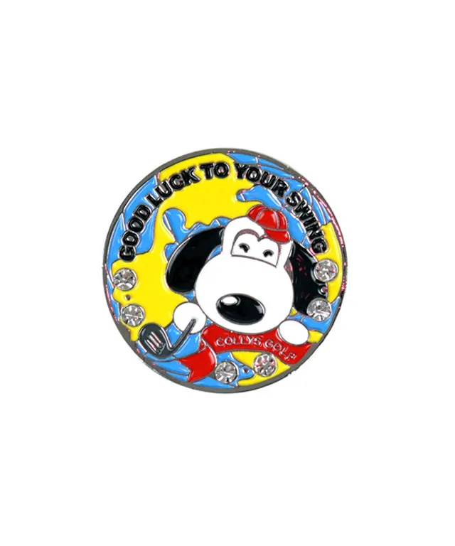 Colly's Snoopy Thumbs Golf Ball Marker - Large Cubic Stones