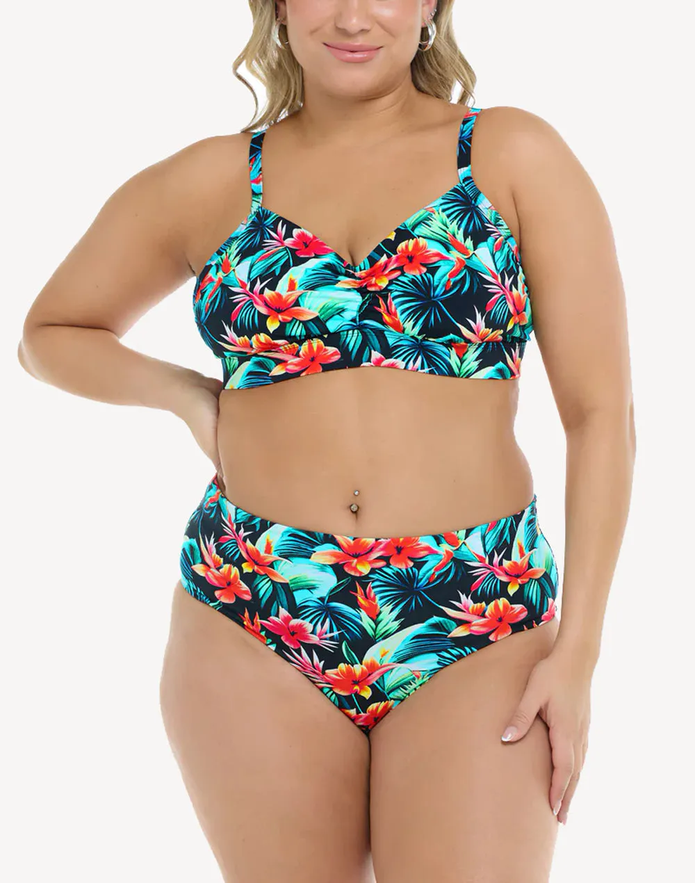 Colola Drew Plus Size Bikini Top
