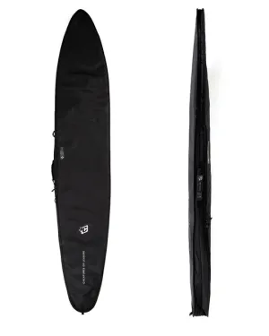 Creatures Gun Day Use Boardbag-Black Silver-8'0"