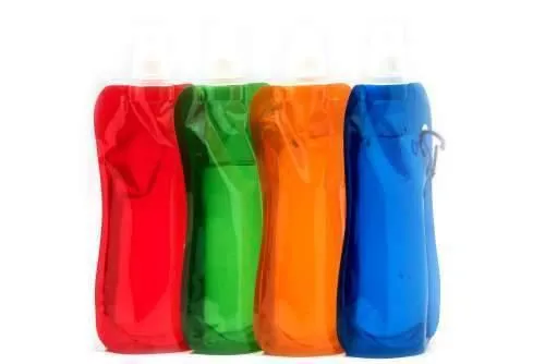 Customized BPA Free Collapsible Water Bottle