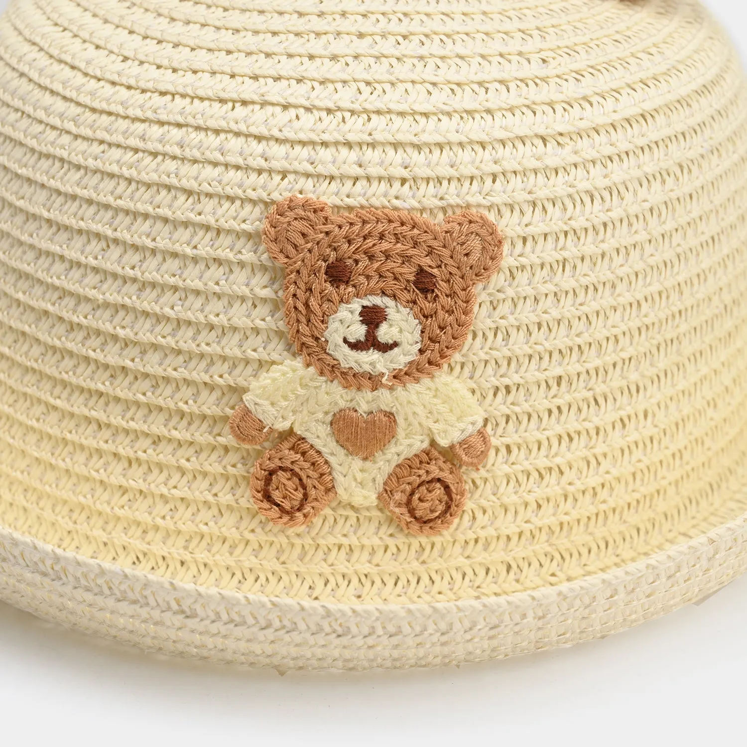 Cute Baby Beach Round Cap/Hat with Elastic | 12M 