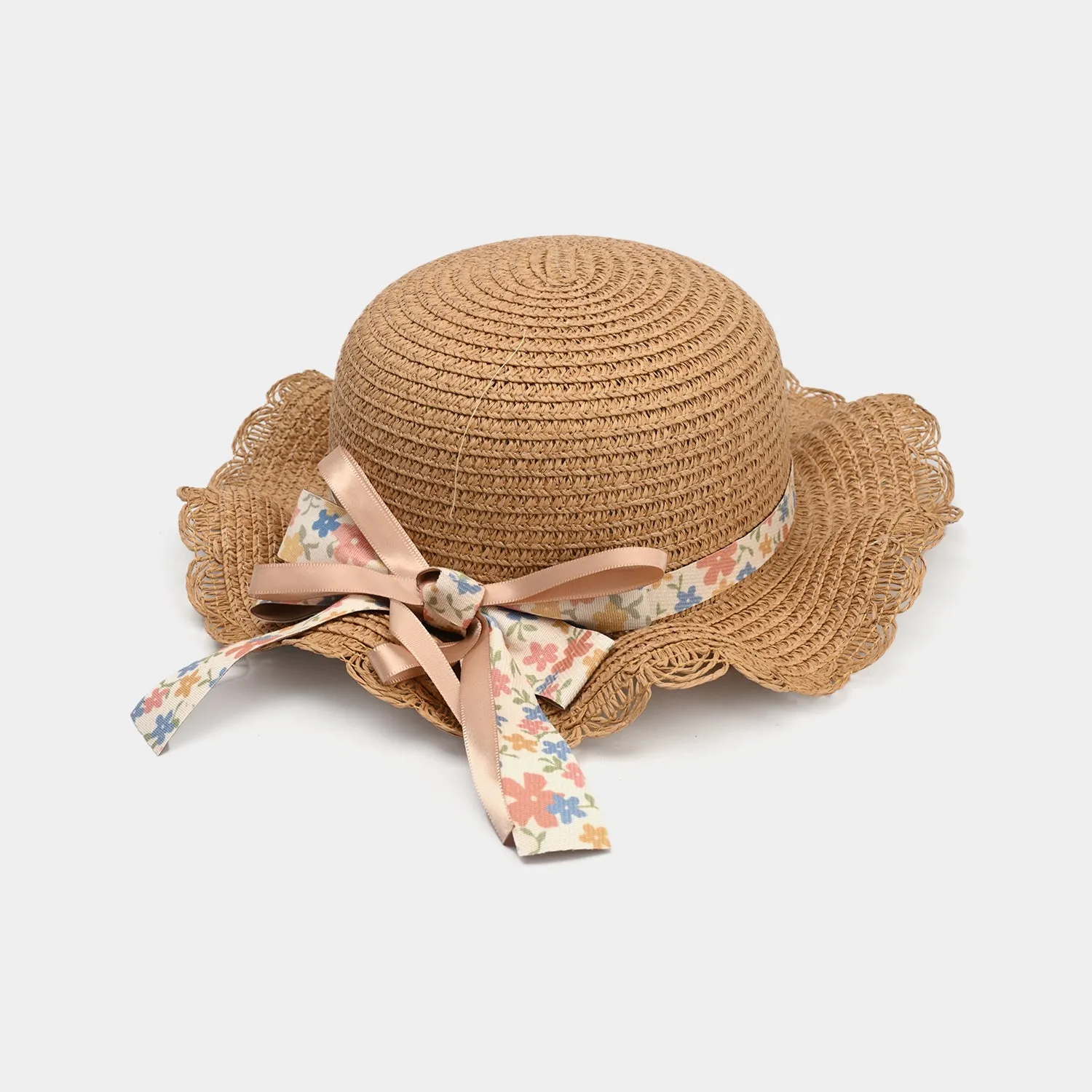 Cute Baby Beach Round Cap/Hat with Elastic | 18M 