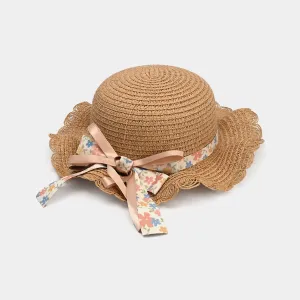 Cute Baby Beach Round Cap/Hat with Elastic | 18M 