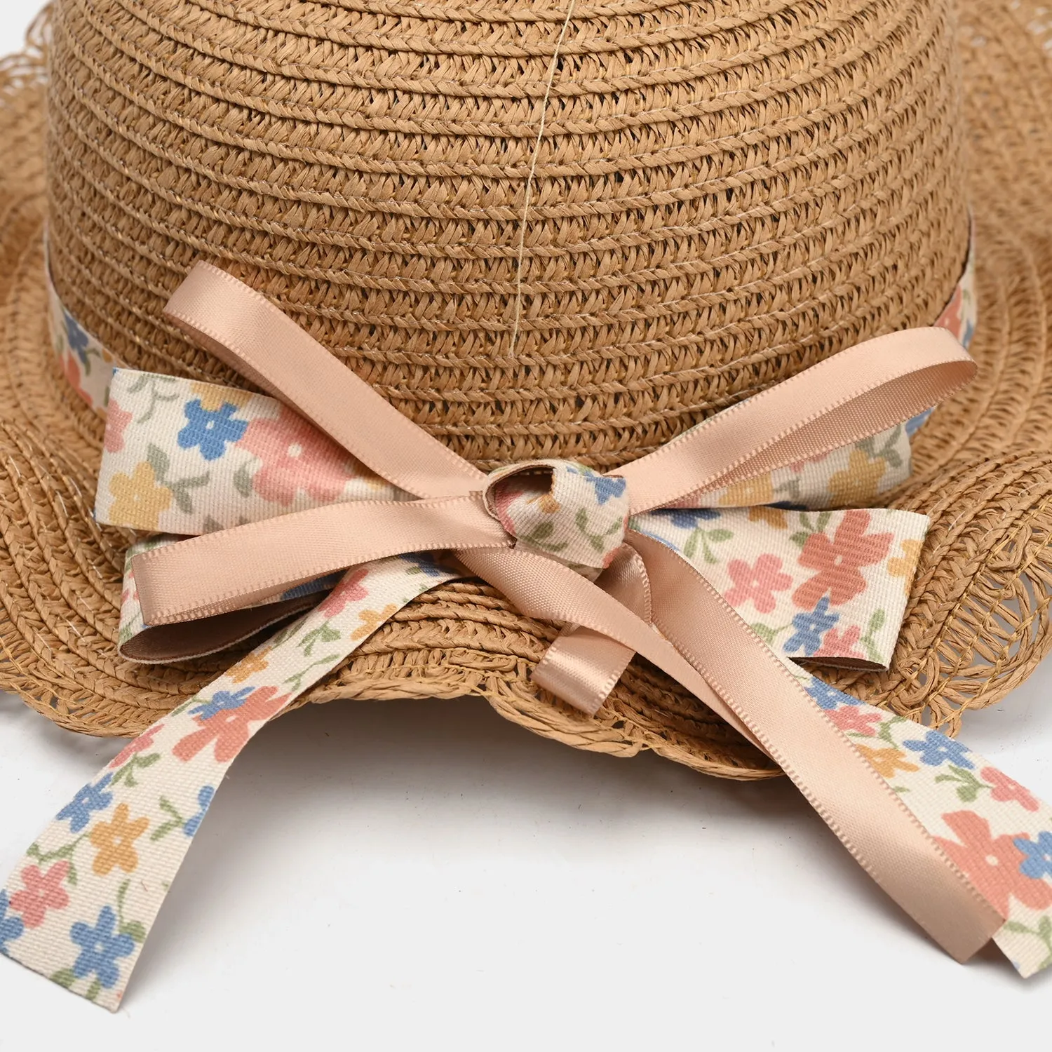 Cute Baby Beach Round Cap/Hat with Elastic | 18M 