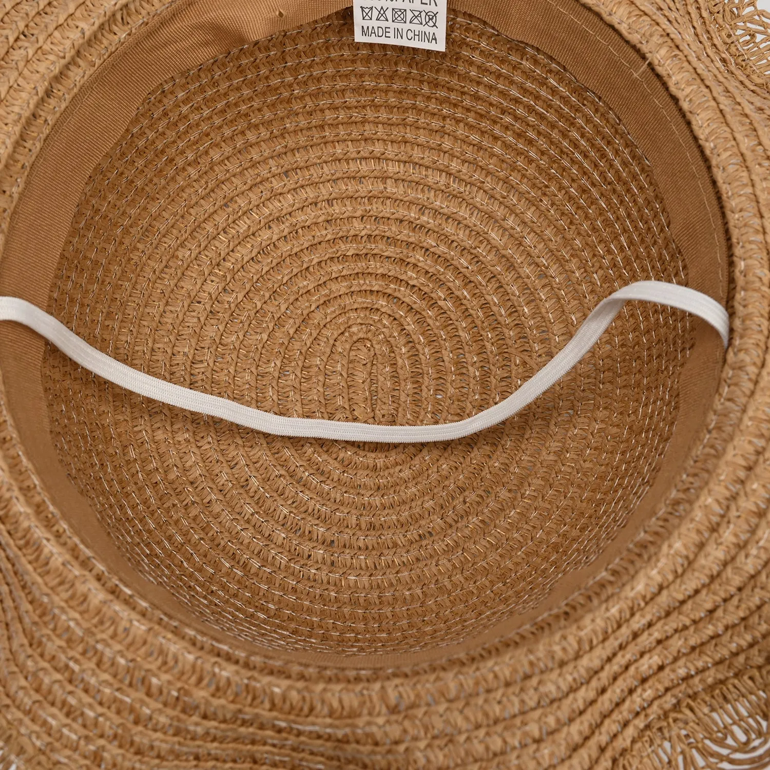 Cute Baby Beach Round Cap/Hat with Elastic | 18M 