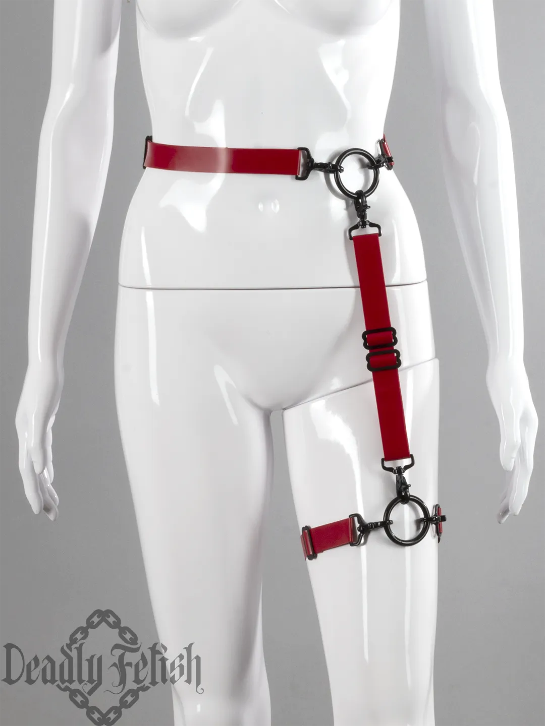 Deadly Fetish Latex: Basic Harness #75
