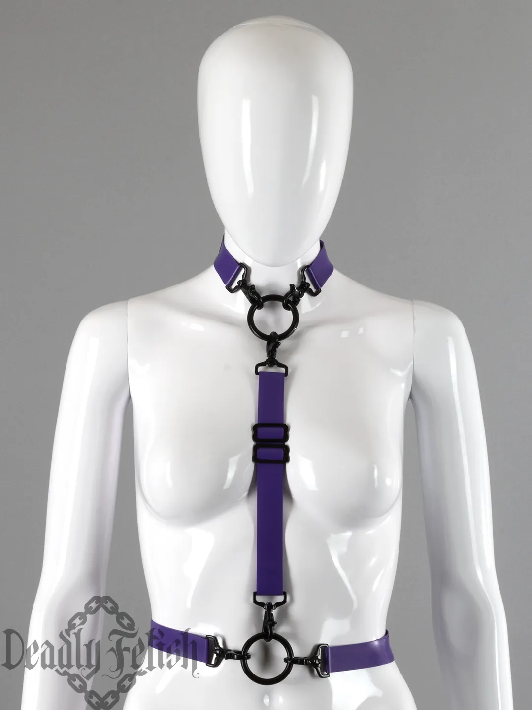 Deadly Fetish Latex: Basic Harness #75