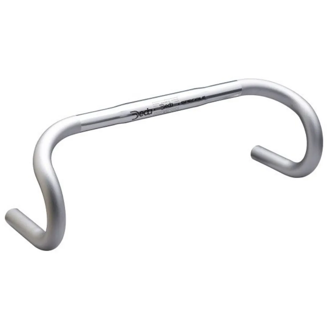 DEDA ELEMENTI SPECIALE 26 SHALLOW ALLOY HANDLEBAR  SILVER