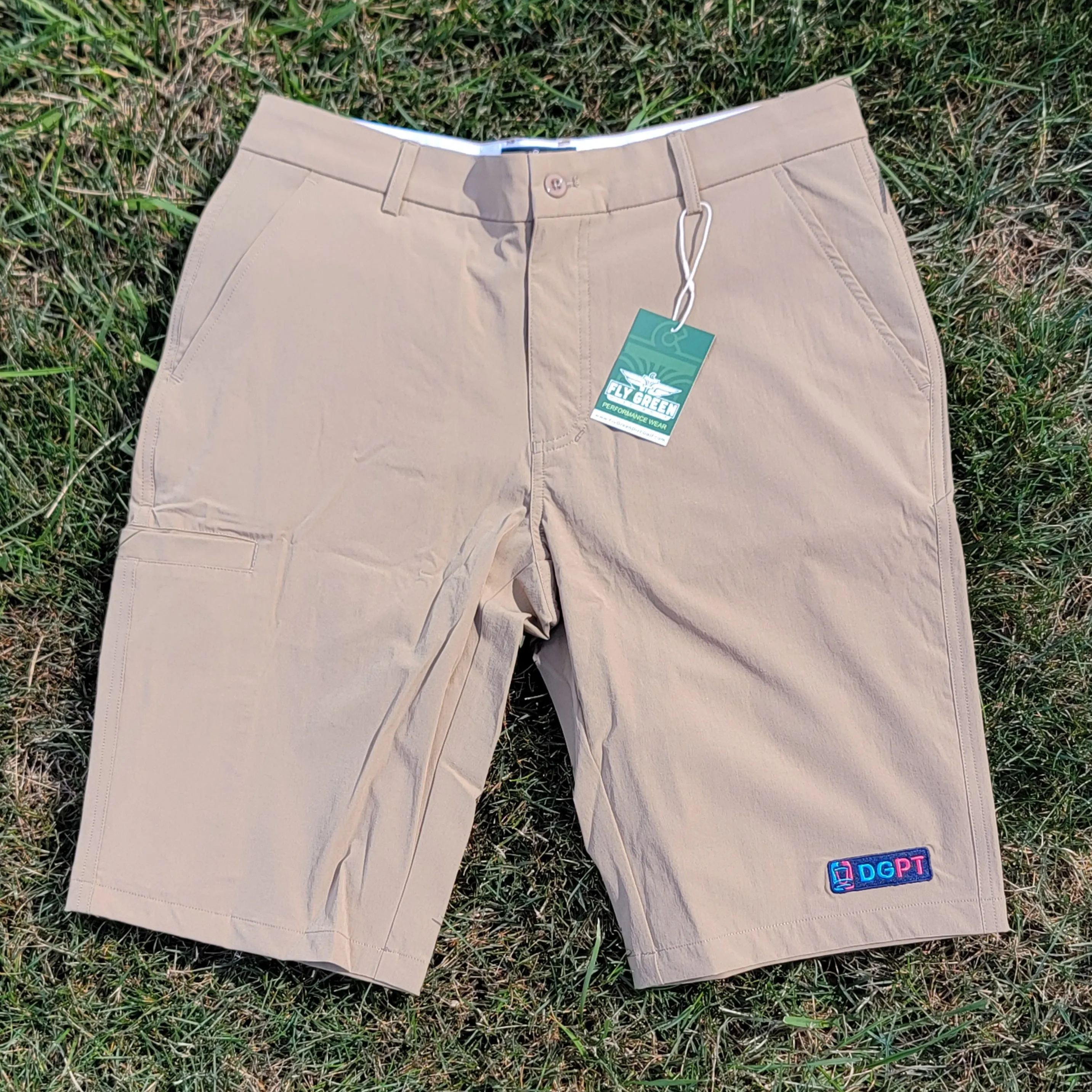 DGPT Bar Stamp - Fly Green Performance Shorts