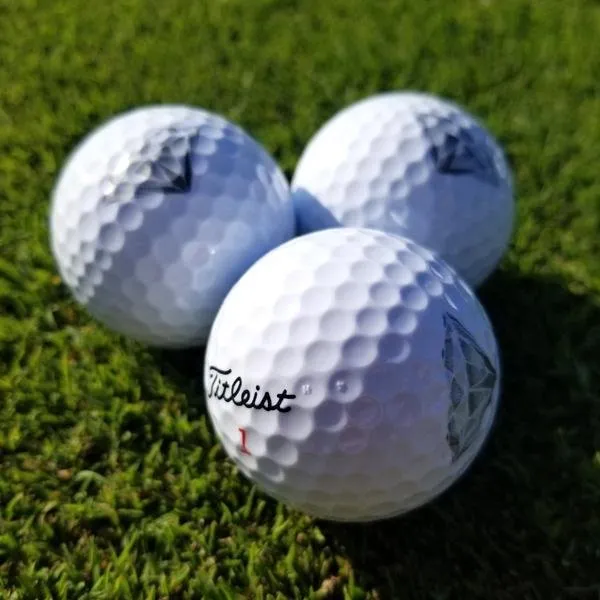 Diamond Graphic Titleist Golf Ball - Pack of 3