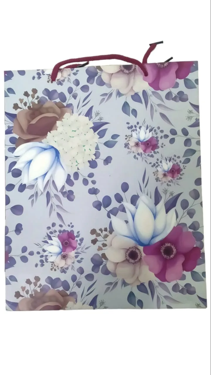 DIGISMART* Paper Bags for Return Gifts - Paper Gift Bag - Medium Carry Bags for Gifting - Paper Bags - Medium Paper Bags -Goodie Bags with Tissue and Thank You Card - Gift Covers