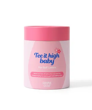Dimple Golf Baby Lotion Wood Tee (60pcs)