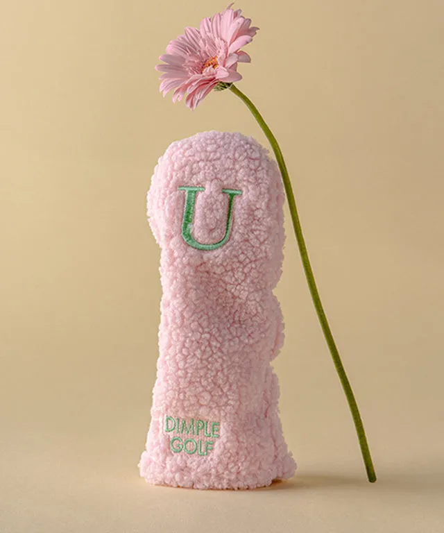 DM Shearling Utility Headcover Pink