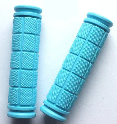 Double Lock Soft Rubber Cycling BMX MTB Mountain Bike Scooter Fixed Gear Handlebar Grips Bicycle Parts Accessory Tool