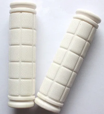 Double Lock Soft Rubber Cycling BMX MTB Mountain Bike Scooter Fixed Gear Handlebar Grips Bicycle Parts Accessory Tool