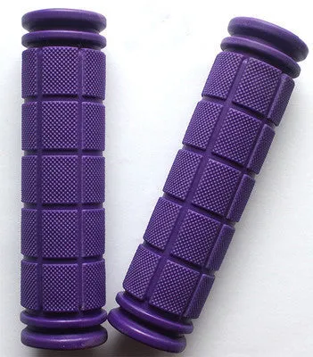 Double Lock Soft Rubber Cycling BMX MTB Mountain Bike Scooter Fixed Gear Handlebar Grips Bicycle Parts Accessory Tool
