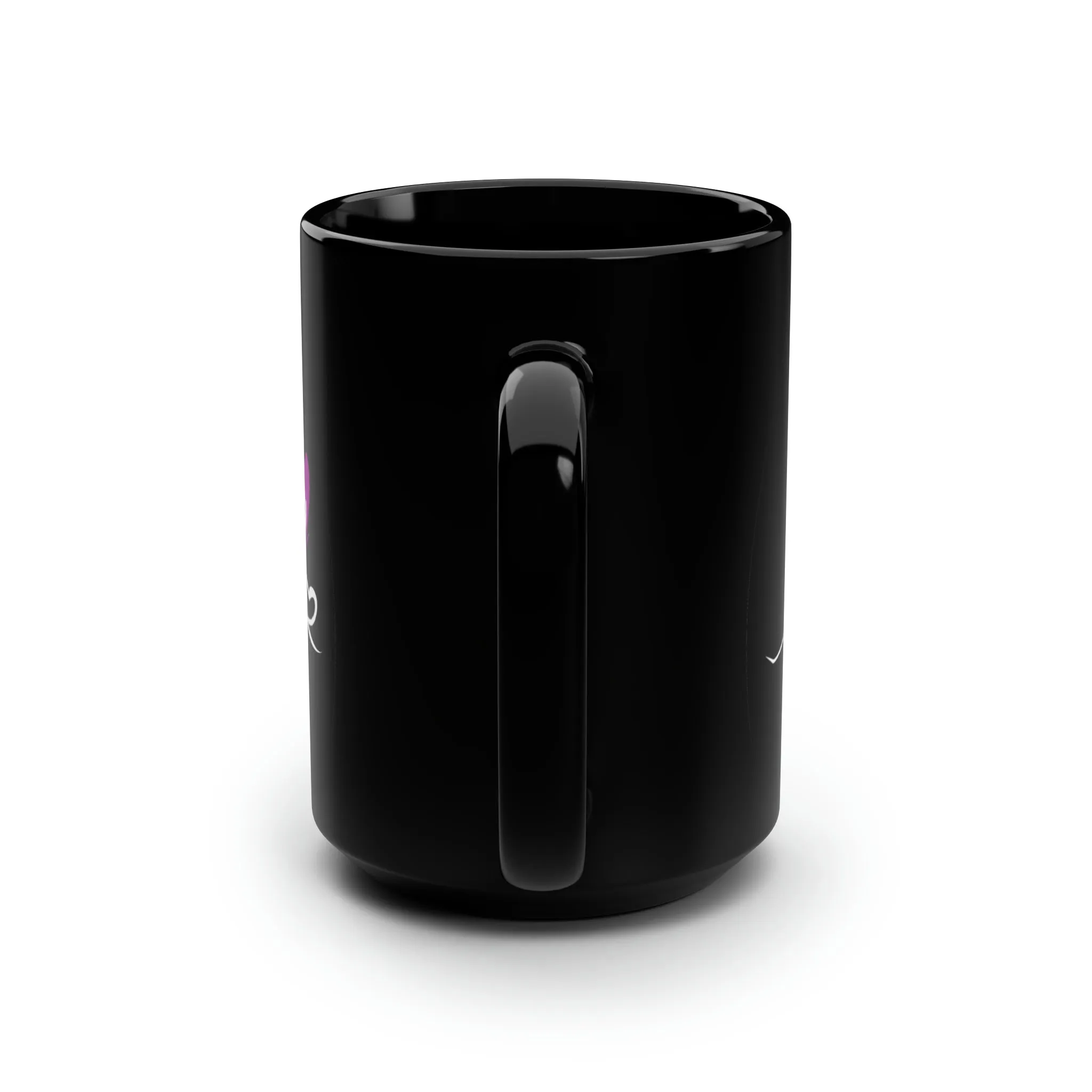 EL423 Crazy Love /Black Mug, 15oz