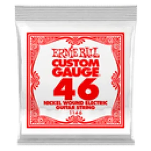 ERNIE BALL .046 SINGLE NICKEL WOUND ELECTRIC GUITAR STRING