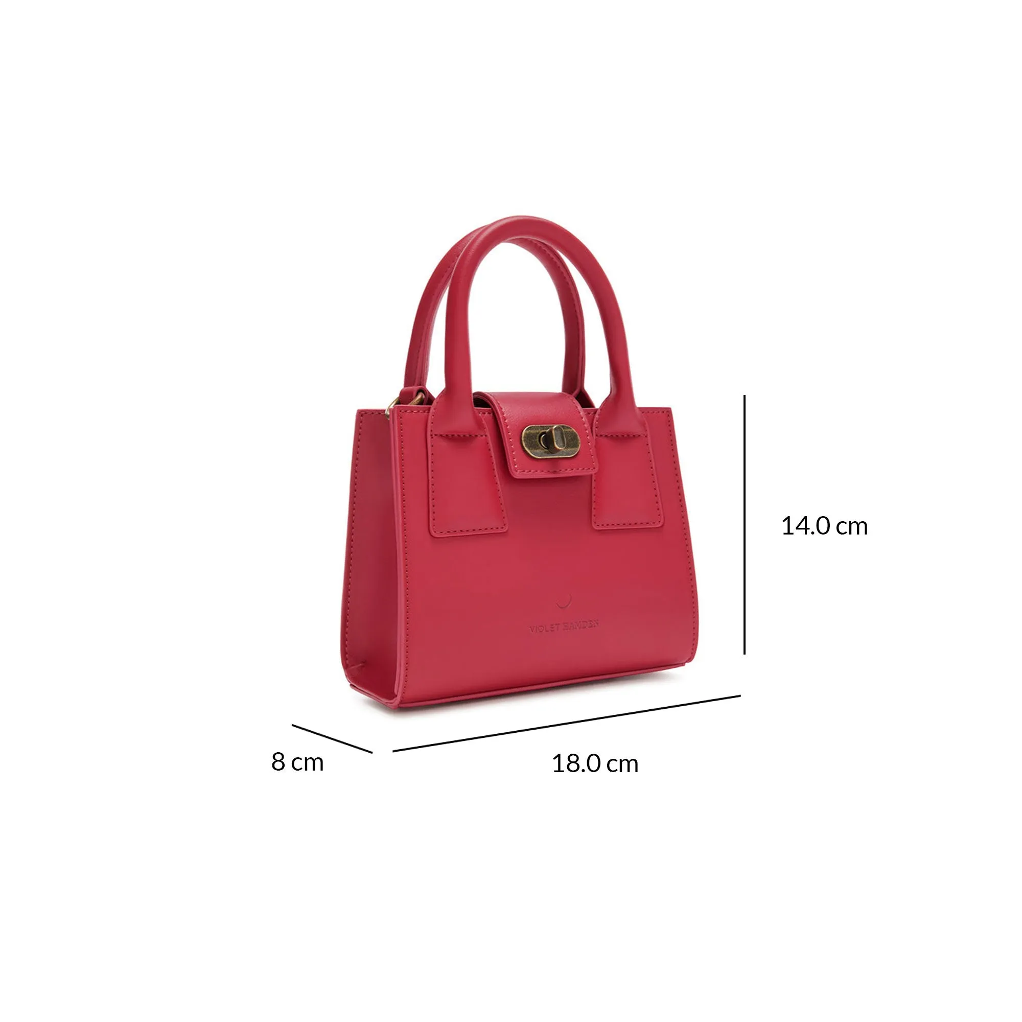 Essential Bag fuchsia crossbody bag