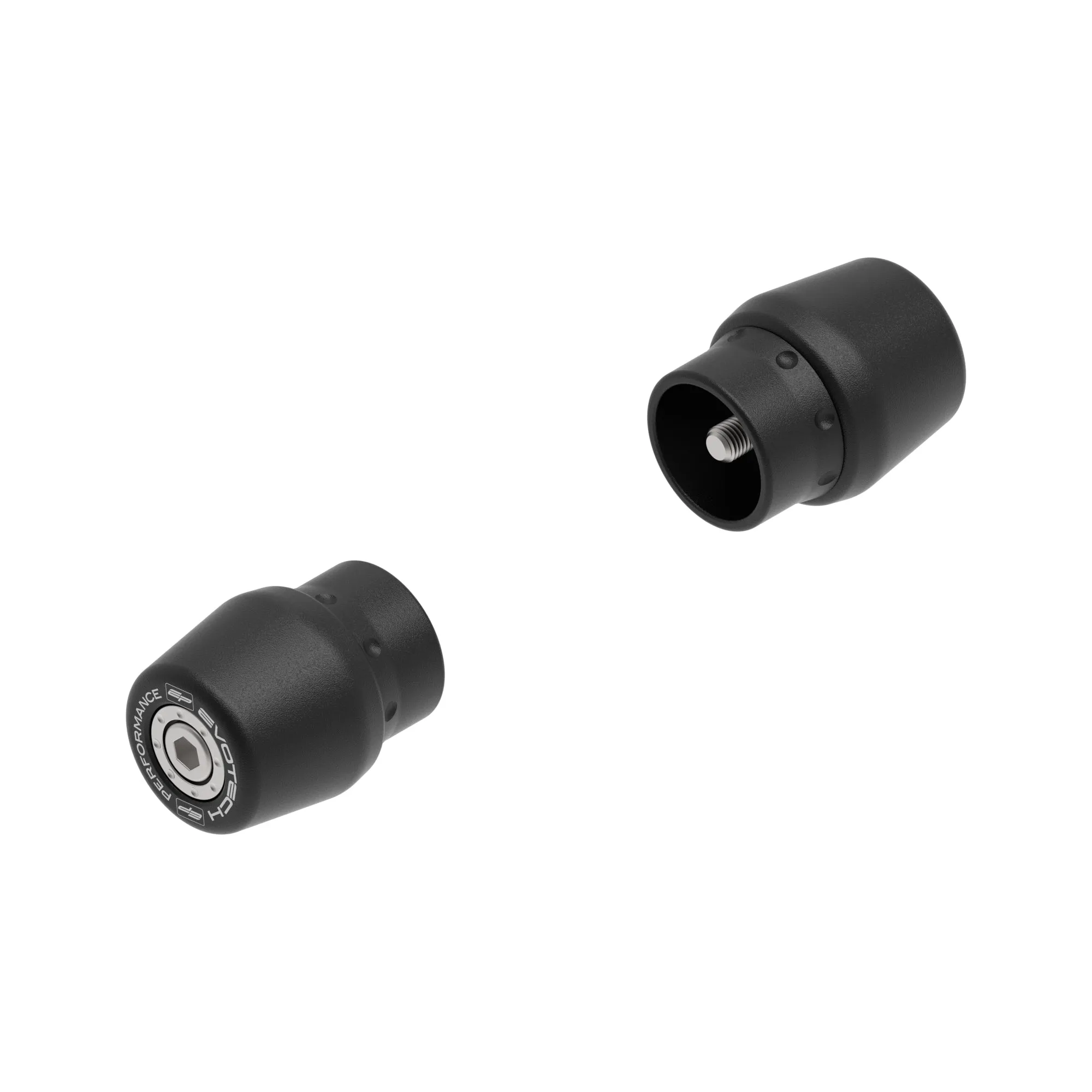 Evotech Bar End Weights (Race) - Triumph Trident 660 Triple Tribute Edition (2024 )